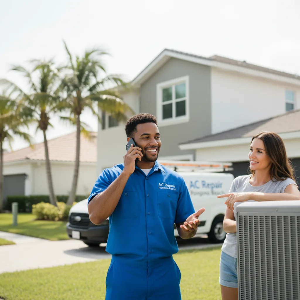 AC Repair Pompano Beach customer support in New Springfield